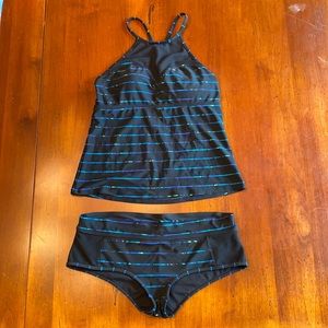 Athleta Tankini Swim Suit Set